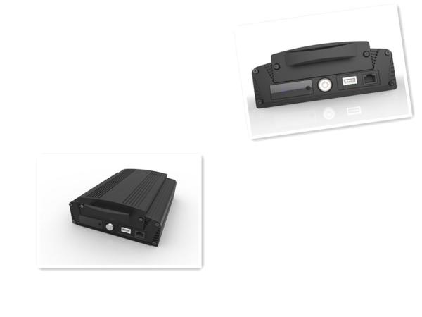 ADPCM Mobile Vehicle DVR 4ch For Logistic Trucks High Definition Support 4 cameras in 720P resolution with 4G GPS WIFI