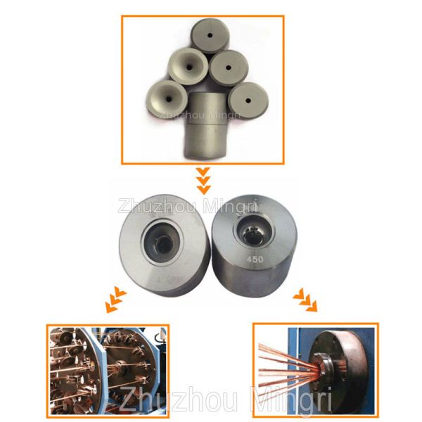 YG8 Grade Tungsten Carbide Wire Drawing Die Customizable for Copper Wire Drawing