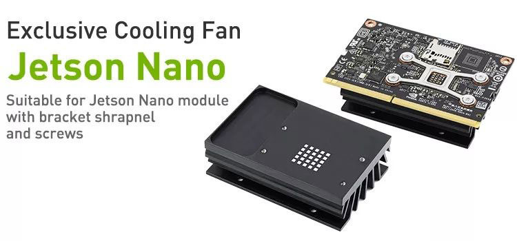 Алюминиевый PWM Nvidia Jetson Nano Module Эксклюзивный теплоотвод со смазкой