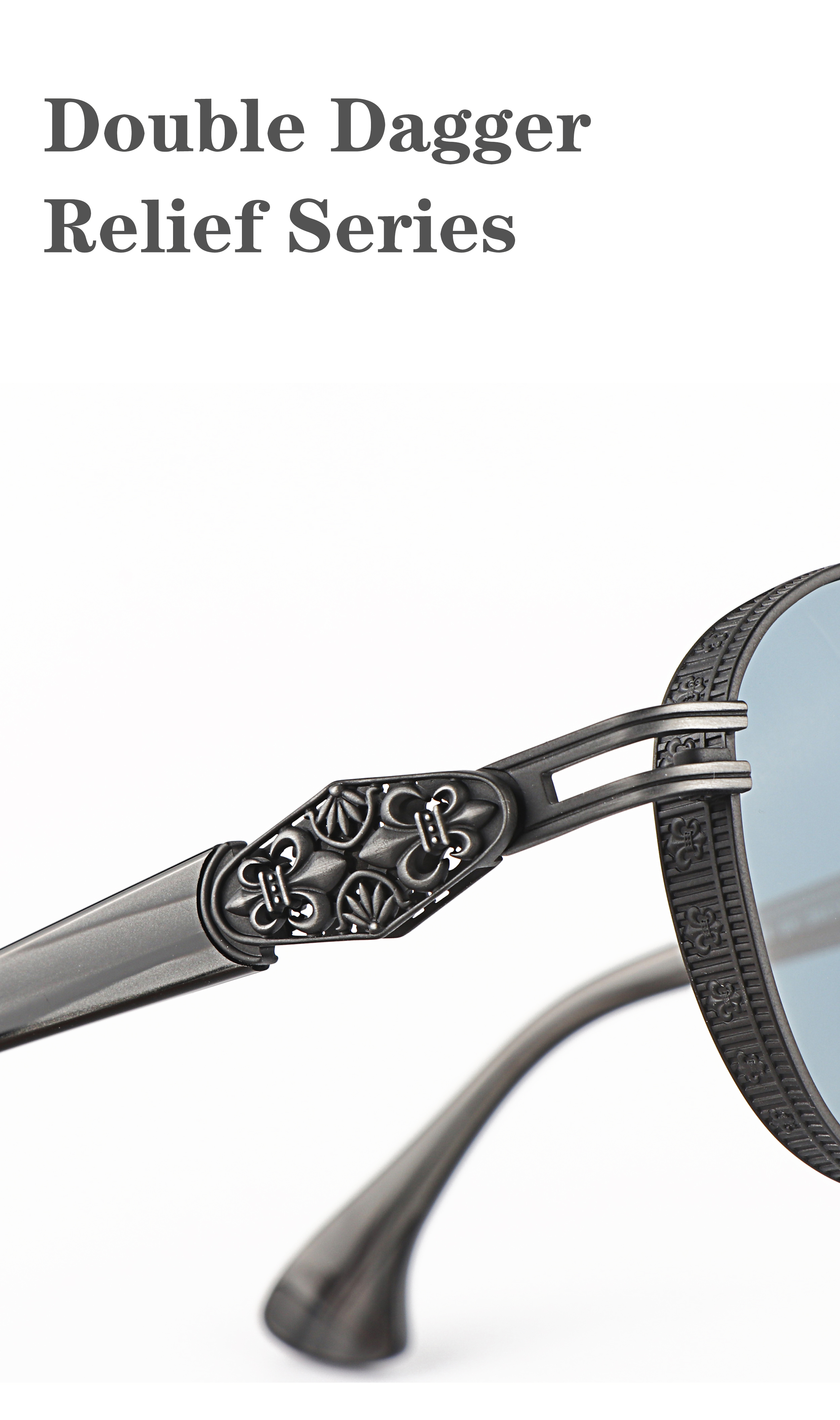 Shenzhen Retro Uv400 Big Face pilot Double Beam Prescription Luxury High-quality Brand Unisex Custom logo Sunglasses for Men