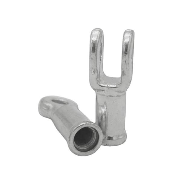 Y Type Ball Ends Forged Hardware Steel Clevis Anticorrosive Durable