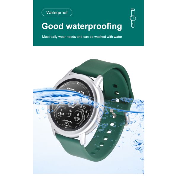 Solid Color Smartwatch Silicone Strap · Silky Smooth Feel | Customizable Logo And Colors - China Wholesaler SHX