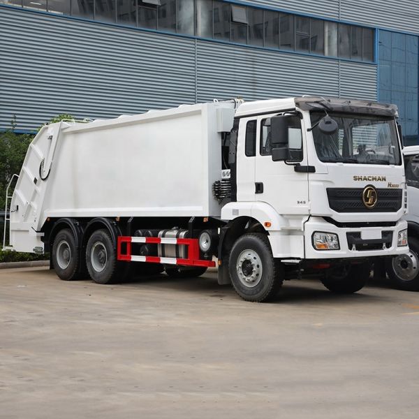 Compactor Hooklift Garbage Truck Weichai Engine 6x4 Garbage Can Cleaner Truck 345Hp Euro 2