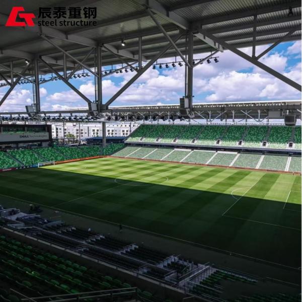 Hot-rolled Galvanized Large-span Steel Structure Building Stadium Football Field
