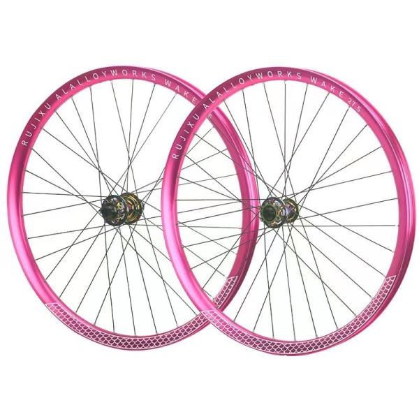 690 Ring 27.5 Dirt Bike Wheelset AM DH Off Road 18mm Inner With Colorful Hub