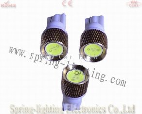 High efficiency T10 / 1.5w / 50000 hours LED Automotive Light / LED Car Bulb