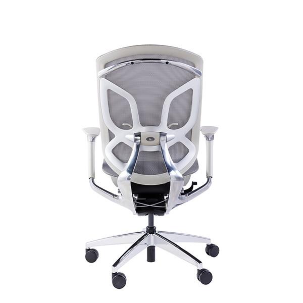 Ergonomic Swivel Office Chair Butterfly Lumbar Support With Armrest Mid Back
