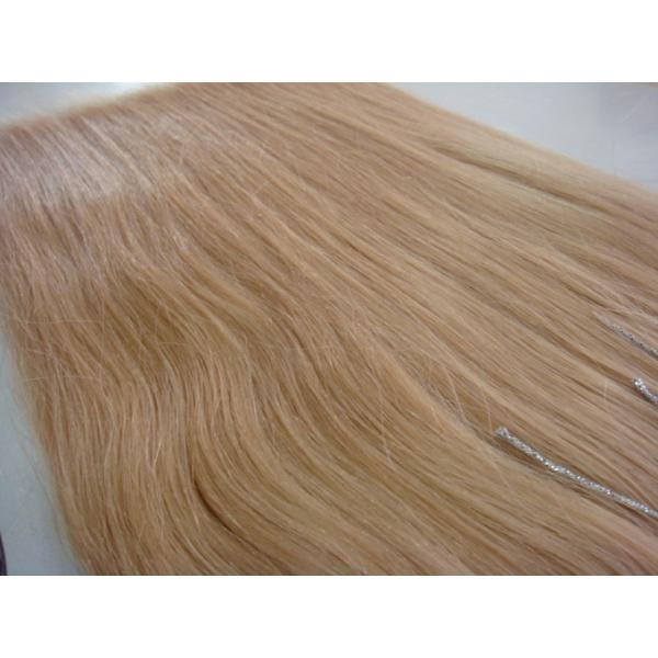 Heat Proof Hair Extensions 12 Inch Bundle And Closure 20 Pieces