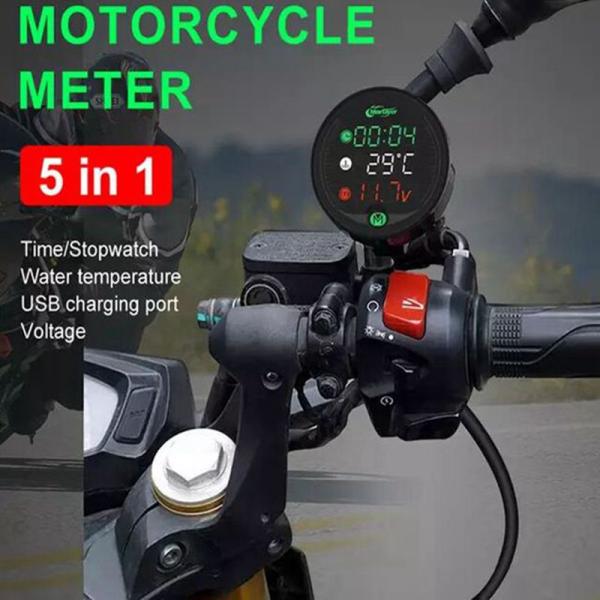 Round 190g 12W Motorcycle Meter Universal Fitment Morfayer