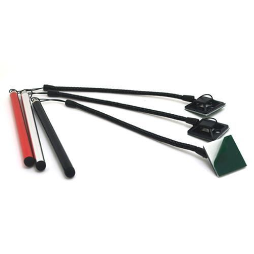 Tablet Resistance Pen Accessory Stylus Tether Cord Plastic Black Spiral Coil Tether 13CM