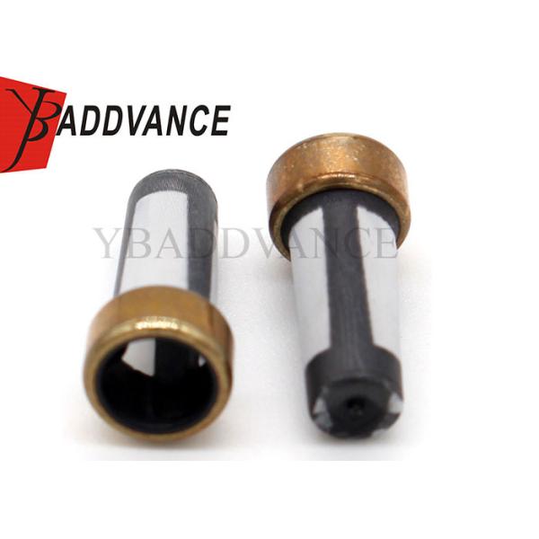Black Gasoline Fuel Injector Repair Kits Nozzle Filter For Mazda 6 2.0 Injector