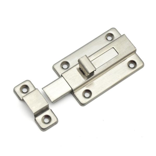 2 Inch Door Latch Sliding Lock Barrel Bolt Anti Theft Wooden Door