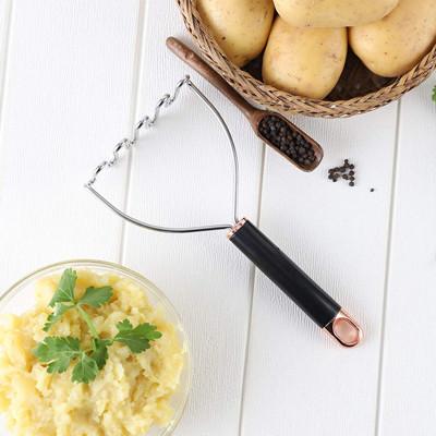 Modern Silver Stainless Steel Potato Masher Heavy Duty