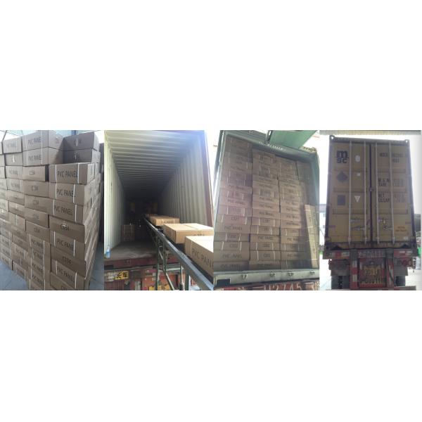 Hot Stamping Surface Waterproof Bathroom Ceiling Panels Various Colors / Style