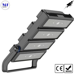 10°/25°/45°/60°/90° 1200W светодиодный стадионный свет без пробляски IK10 140lm/W IP66 водонепроницаемая высокая защита для бейсбольного корта