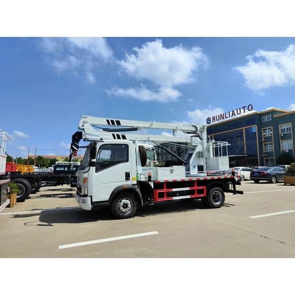 SINOTRUK 116HP 18m High Altitude Operation Truck 4X2 Aerial Platform Truck Mounted