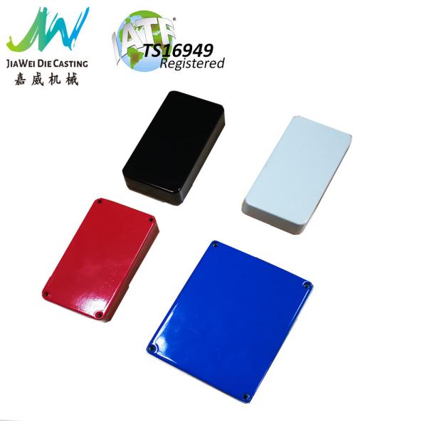Vibration Finish Cast Aluminum Enclosure , OEM Electronic Instrument Enclosures