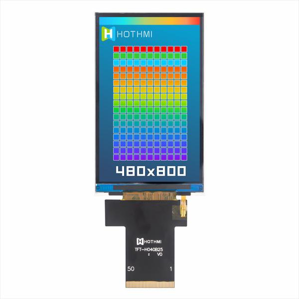 4-inch TFT LCD IPS full viewing angle | HD 480x800 dot matrix