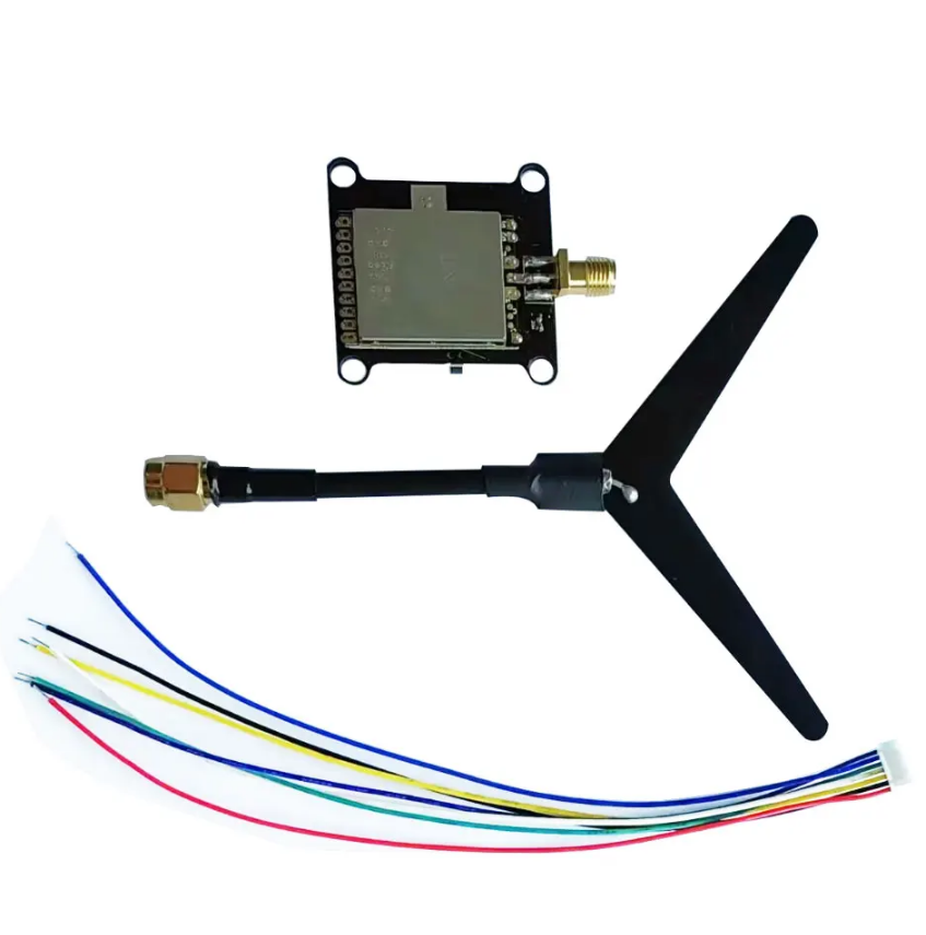 Matek 1.2GHz A/V VTX VRX 0.8/1.6mw Transmitter With 9 9CH Receiver Video Transmission For Drones Accessories