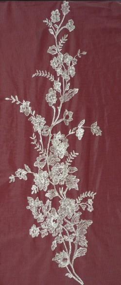 Apparel  Accessories Embroidery  Lace Applique for Bridal Dress