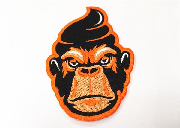 Recycled Animal Logo Hat Patches Eco Friendly Felt Background 7.5cmX5cm