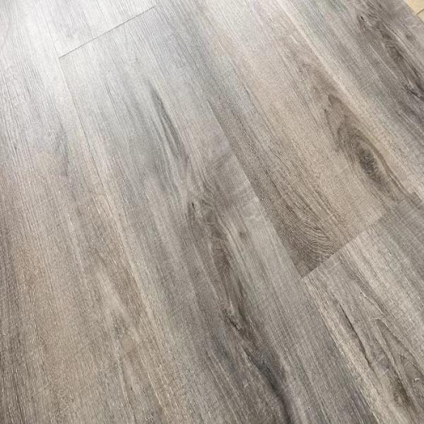 Smoke Grey 4mm 5mm 6mm PVC SPC Floor Waterproof Wood Grain Click Vinyl Plank Flooring