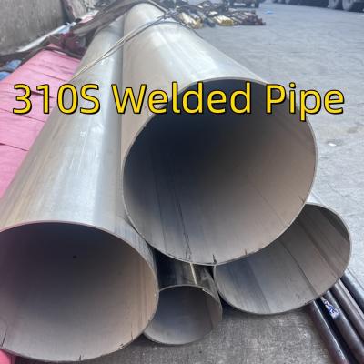 310s Tubo de aço inoxidável Sus 310 Tubo de aço inoxidável soldado 14'' Sch10 comprimento 6M