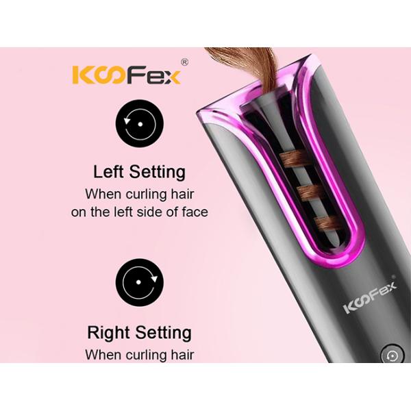 Портативная керамическая беспроводная сцена 110-220V Curler волос автоматическая Multi