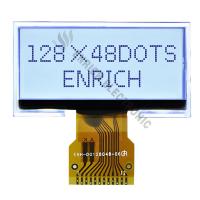 Écran LCD graphique 128x48 6 heures FSTN COG pour contrôle industriel