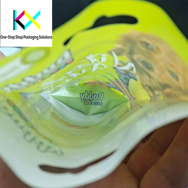 130um Thickness Stand up Pouch with Digital Printing for Pet Food Packaging Bags
