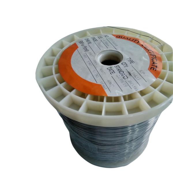 0.58mm K datilografam o fio desencapado do cromel do alumel do fio do par termoelétrico para o tipo cabo de K de par termoelétrico ou sensor de par termoelétrico