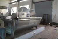 Machine de pré-refroidissement en spirale de volaille pour usine de machines d'abattage de poulets 1500Bph
