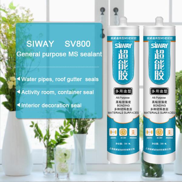 Ceramic MS Polymer Low Modulus Modified Silicone Sealant