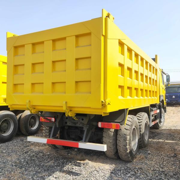 6x4 Diesel Used Dump Truck Tipper Second Hand Howo 371hp