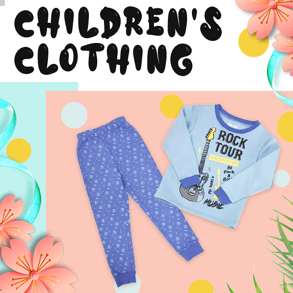 Thermal Comfortable Soft Cartoon Printed 2 Piece Sets Kids Sleepwear Polyester Cotton Children Pajama