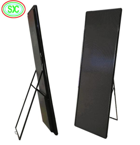 P2.5 de color completo para interiores Espejo LED pantalla inalámbrica USB 4G Cartel de control inteligente
