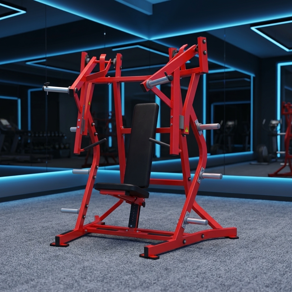 Lateral Super Incline Press Plate Loaded Steel Chest Machine for Upper Body Strength Training