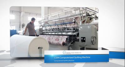 94 Inch Duvet Computerized Sewing And Quilting Machine 25.4mm Needle Space