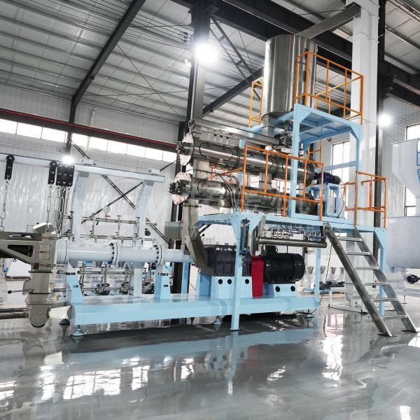 Highly efficient Dry Floating Fish Feed Pellet Processing Line 200kg/H-6000kg/H Animal Pet Cat Dog Food Making Extruder Machine