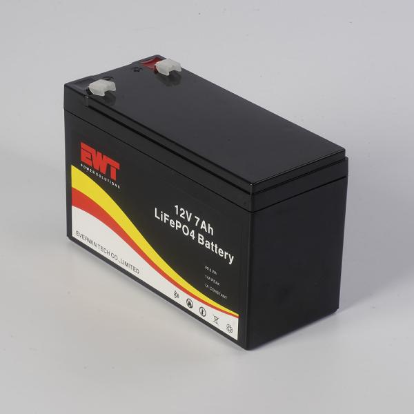 Armazenamento de energia Bateria de lítio Lifepo4 12V 7AH