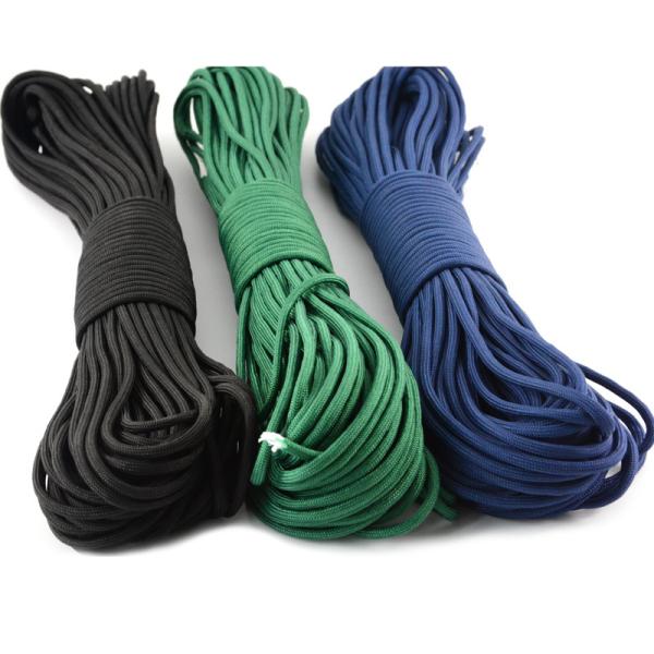 Customization 100FT 7 Inner Strand 550 Polyester Paracord Parachute Cord Camping Rope
