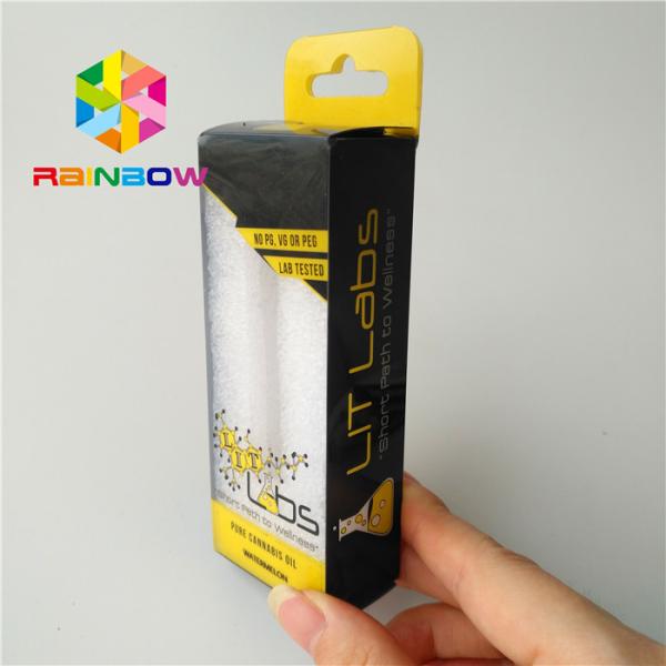 Customized Design Cbd Vape Cartridge Mylar Bags Packaging Matte Surface Finish