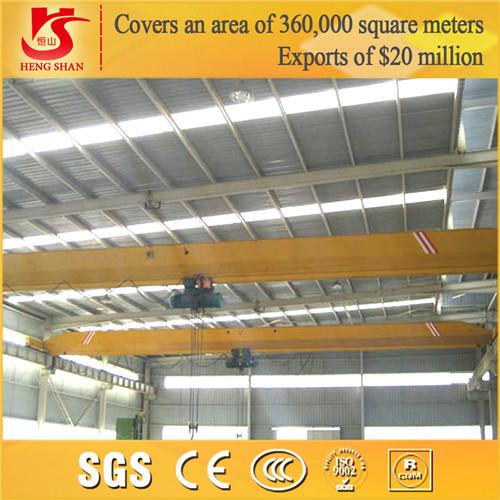 ld type workshop use electric single girder overhead crane manufacture