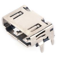 Tipo conectores de SMT de cabo fêmeas de 19P micro HDMI para caixa superior ajustada