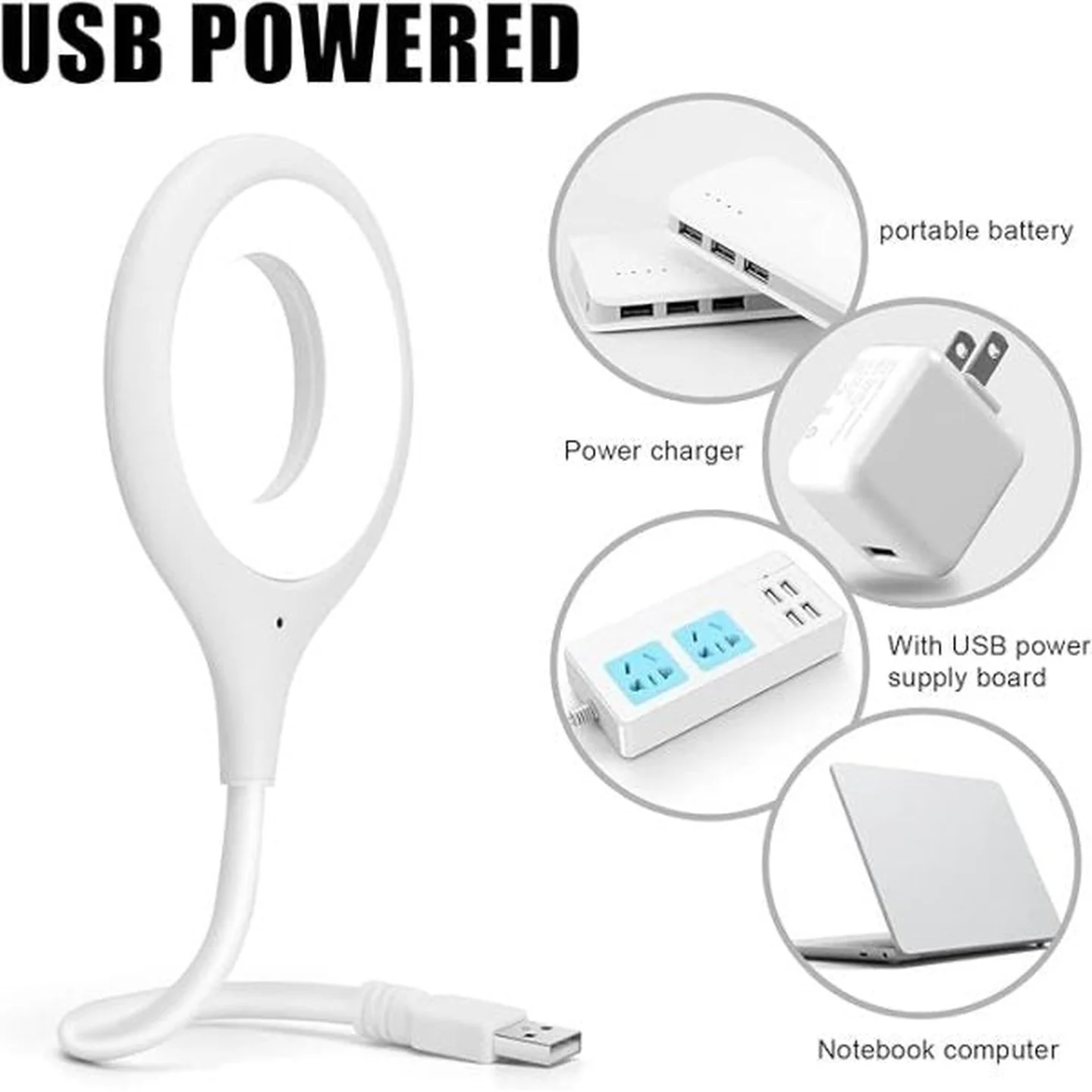 Smart Voice-Controlled USB-Powered Portable LED Desk Lamp Offline Voice Recognition Reading & Study Bedroom Light