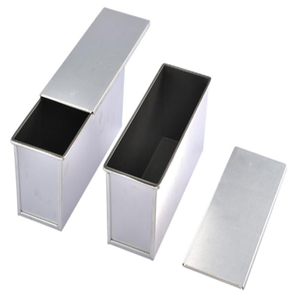                  Rk Bakeware China Manufacturer- Glazed Nonstick Aluminum Sandwich Loaf Pan 680g             