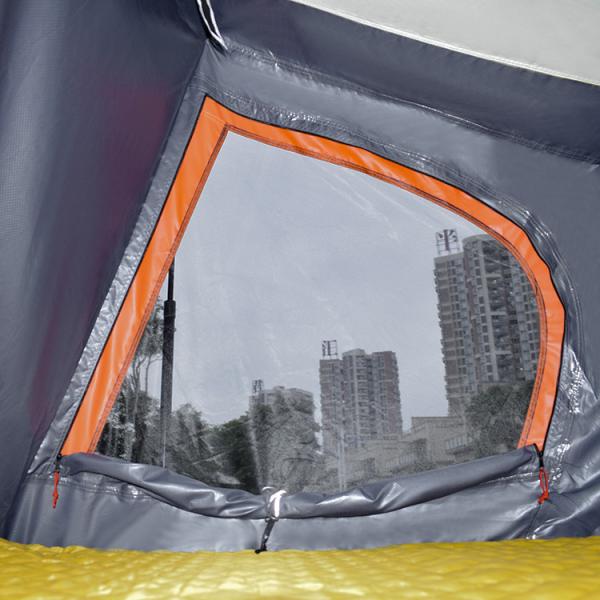 210*120cm Roof Top Two Bedrooms Aluminium Hard Shell Car Awning Tent