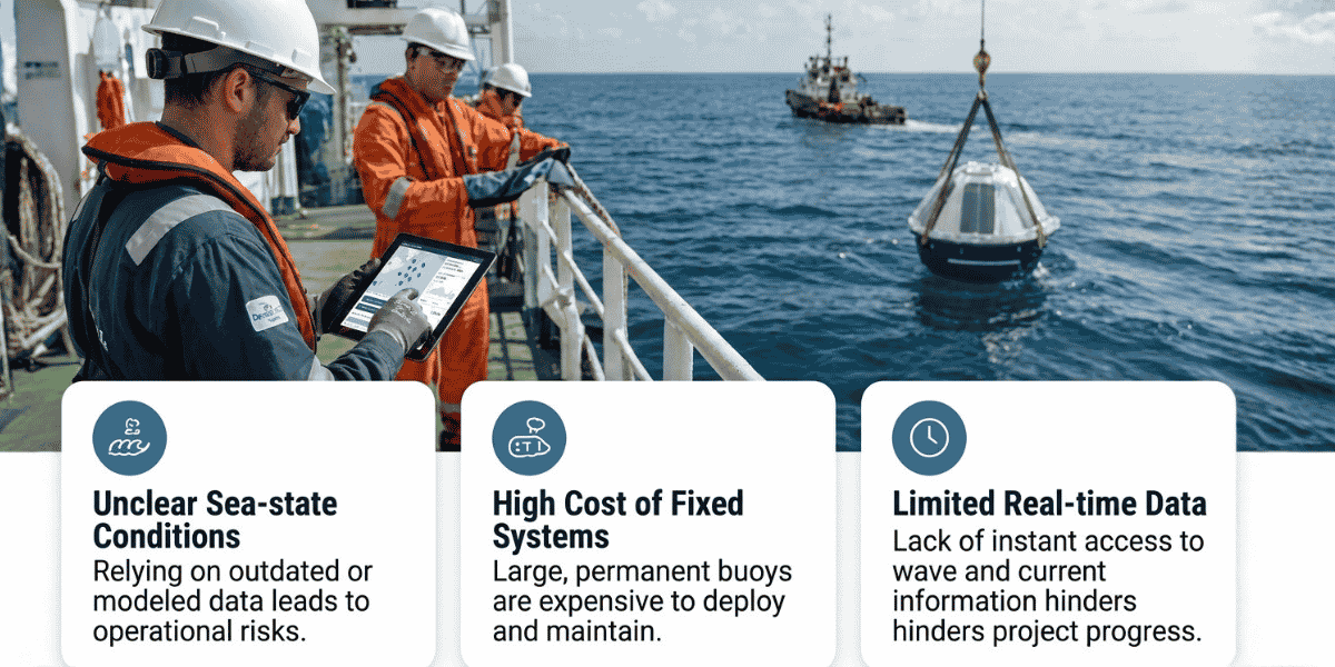 Marine Drifting Wave Current Monitoring Smart Data Buoy