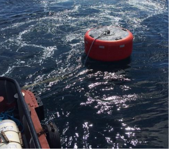 Плавучий бакен зачаливания томбуя зачаливания яхты шлюпки стальной оффшорный морской