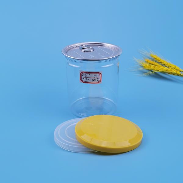 500ML Middle Size Plastic Food Cans For Dried Fruit